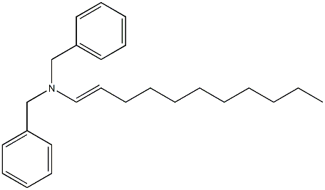 (1-Undecenyl)dibenzylamine Struktur