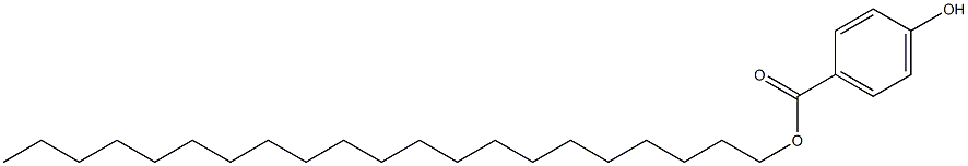 4-Hydroxybenzoic acid henicosyl ester Struktur