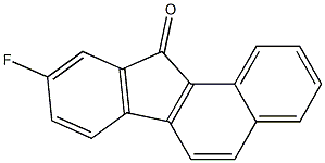 9-Fluoro-11H-benzo[a]fluoren-11-one Struktur