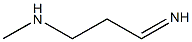 3-Imino-N-methyl-1-propanamine Struktur