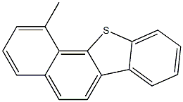 1-Methylbenzo[b]naphtho[2,1-d]thiophene Struktur