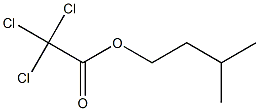 Trichloroacetic acid 3-methylbutyl ester Struktur