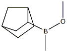 Bicyclo[2.2.1]heptan-2-yl(methyl)(methoxy)borane Struktur