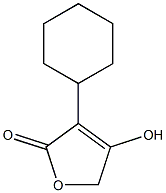 3-Cyclohexyl-4-hydroxy-2(5H)-furanone Struktur