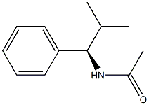 N-[(R)-2-Methyl-1-phenylpropyl]acetamide Struktur