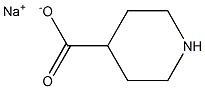 4-Piperidinecarboxylic acid sodium salt Struktur