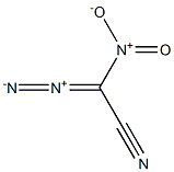 Diazo(nitro)acetonitrile Struktur