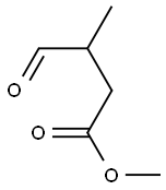 3-Methyl-4-oxobutyric acid methyl ester Struktur