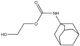 (Adamantan-1-yl)carbamic acid 2-hydroxyethyl ester Struktur