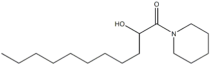 1-(2-Hydroxyundecanoyl)piperidine Struktur