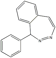 1-Phenyl-1H-2,3-benzodiazepine Struktur