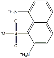 8-Diazonionaphthalene-1-sulfonate Struktur