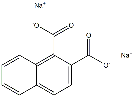 1,2-Naphthalenedicarboxylic acid disodium salt Struktur