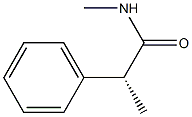 [R,(-)]-N-Methyl-2-phenylpropionamide Struktur