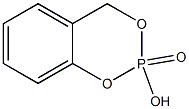 2-Hydroxy-4H-1,3,2-benzodioxaphosphorin-2-oxide Struktur