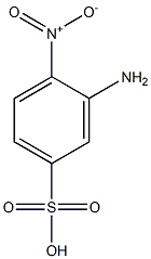 3-Amino-4-nitrobenzenesulfonic acid Struktur