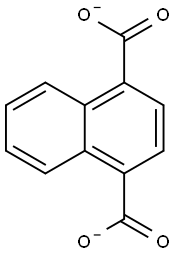 Naphthalene-1,4-dicarboxylate Struktur