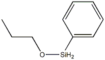 Propoxyphenylsilane Struktur