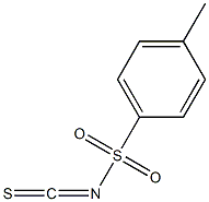 Tosyl isothiocyanate Struktur