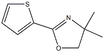 2-(2-Thienyl)-4,4-dimethyl-2-oxazoline Struktur