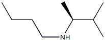 (S)-N-Butyl-3-methyl-2-butanamine Struktur