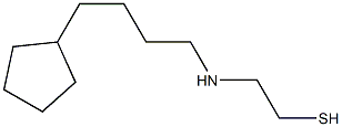 2-[(4-Cyclopentylbutyl)amino]ethanethiol Struktur