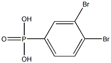 3,4-Dibromophenylphosphonic acid Struktur