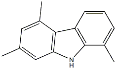 2,4,8-Trimethyl-9H-carbazole Struktur