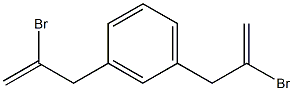 1,3-Di(2-bromoallyl)benzene Struktur