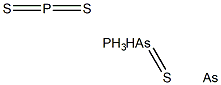 Diphosphorus diarsenic trisulfide Struktur