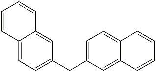 Bis(2-naphtyl)methane Struktur