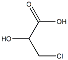 (-)-3-Chloro-D-lactic acid Struktur