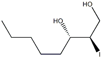 (2R,3S)-2-Iodooctane-1,3-diol Struktur