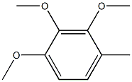 1,2,3-Trimethoxy-4-methylbenzene Struktur