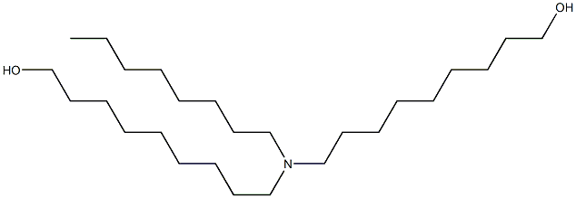 9,9'-(Octylimino)bis(1-nonanol) Struktur