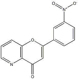 3'-Nitro-5-azaflavone Struktur