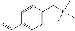 4-(Trimethylsilylmethyl)styrene Struktur