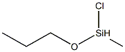 Chloro(propoxy)(methyl)silane Struktur