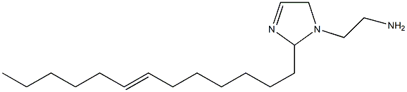 1-(2-Aminoethyl)-2-(7-tridecenyl)-3-imidazoline Struktur