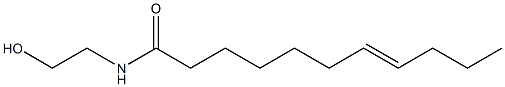 N-(2-Hydroxyethyl)-7-undecenamide Struktur