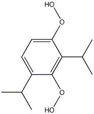 2,4-Diisopropyl-1,3-benzenediyldihydroperoxide Struktur