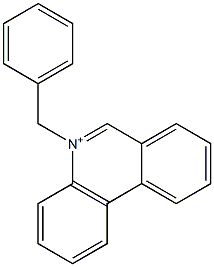 5-Benzylphenanthridin-5-ium Struktur