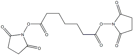 N,N'-[Pentamethylenebis(carbonyloxy)]bissuccinimide Struktur