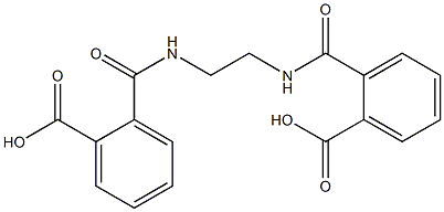 2,2'-[1,2-Ethanediyl]bis(iminocarbonyl)bis(benzoate) Struktur