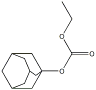 [(Adamantan-1-yl)oxy]formic acid ethyl ester Struktur