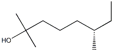 [S,(+)]-2,6-Dimethyl-2-octanol Struktur