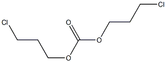 Carbonic acid bis(3-chloropropyl) ester Struktur