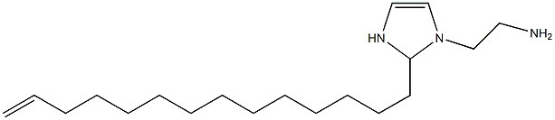 1-(2-Aminoethyl)-2-(13-tetradecenyl)-4-imidazoline Struktur