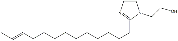 2-(11-Tridecenyl)-2-imidazoline-1-ethanol Struktur