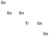 Titanium pentatin Struktur